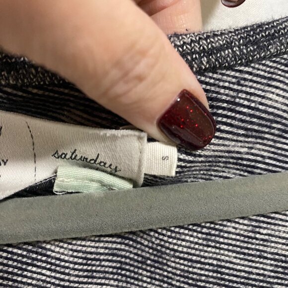 Anthropologie Saturday Sunday Space Dye Gray Dress w/Pockets Size S‎ - Picture 5 of 9